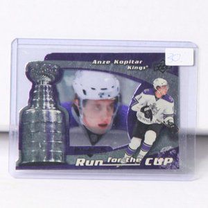 Anze Kopitar Black Diamond Run for the Cup Hockey 2008/09 Card 002/100 LA Kings